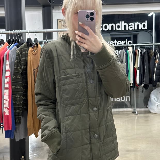 트루릴리젼 불렛 포켓 점퍼 카키