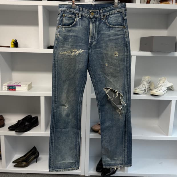 lee 디스트레스드 데님