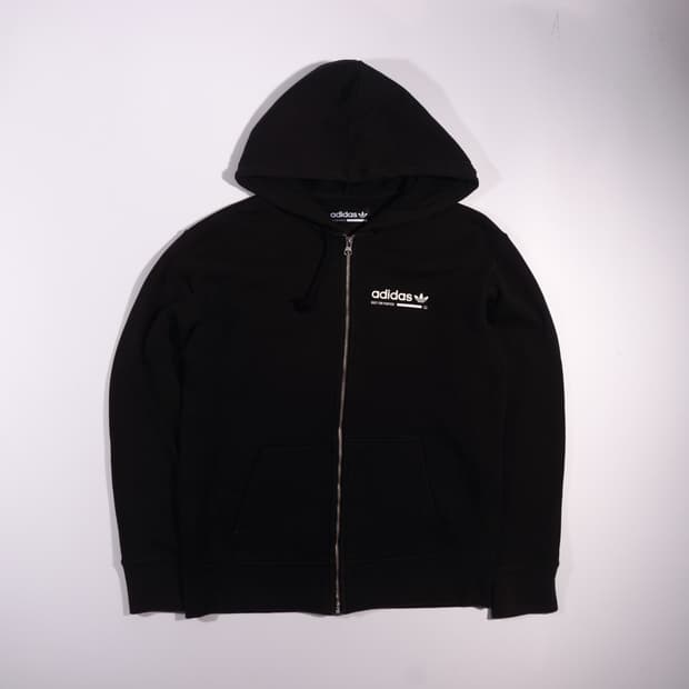 아디다스 로고 후드집업 B692