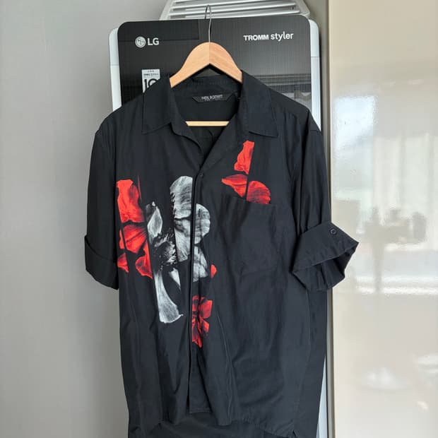제이홉 착용) 19 S/S 시즌 닐바렛 플로랄 베케이션 셔츠 size L