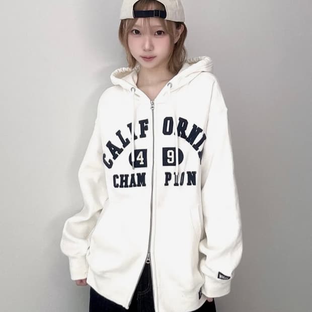 거의새상품 후아유 후드집업 아이보리 L