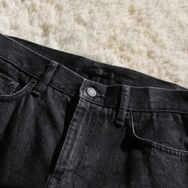 (착용컷) 유니클로 x HELMUT LANG 데님 팬츠 (남성용 31)