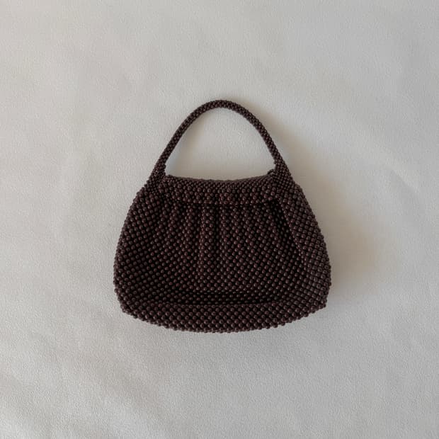 Pre owned 비즈 미니 토트백