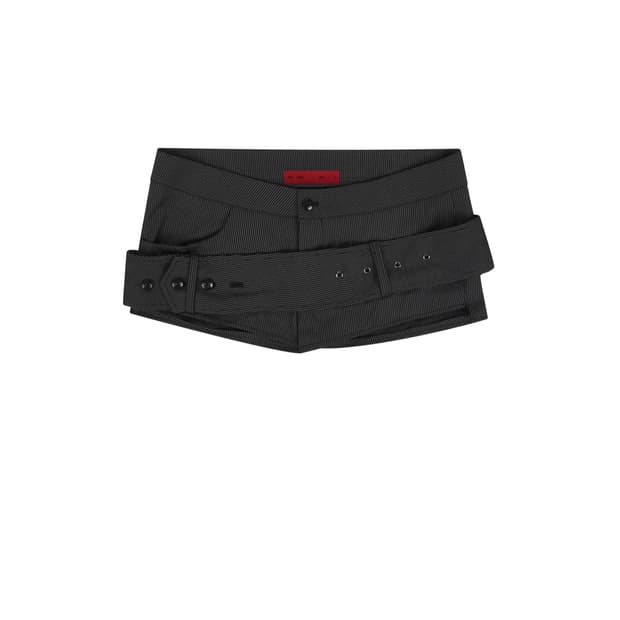 보헤미안서울 belt detail shorts