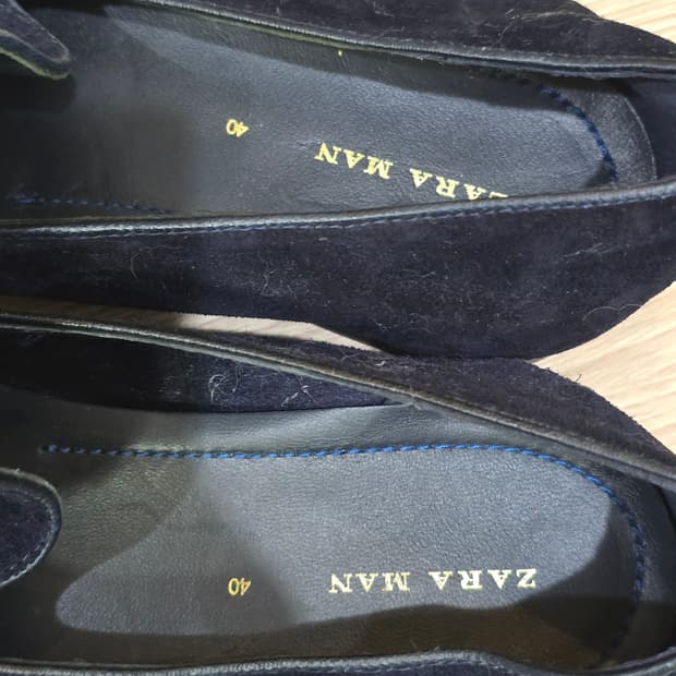 (새) ZARA MAN 스웨이드 태슬 로퍼