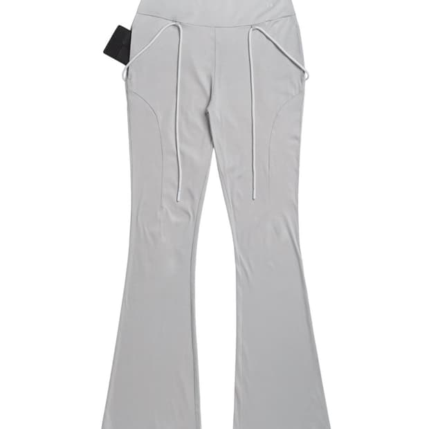 ojos fluid bootcut pants grey size1