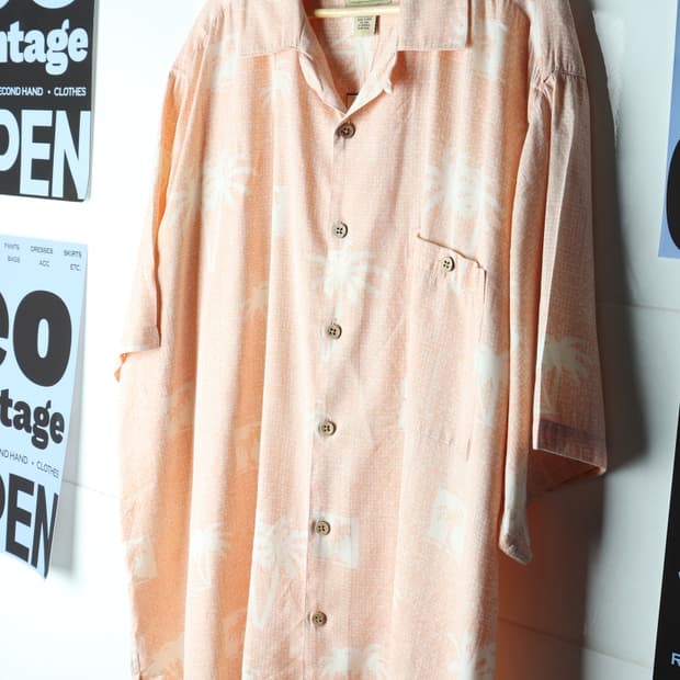 (2XL-4XL) 브랜드빈티지 반팔셔츠 남방 USA 하와이안-H33102