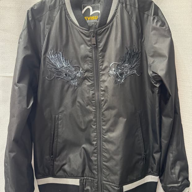 에비수 드래곤 자수 빈티지 항공점퍼 95(M) 남여공용