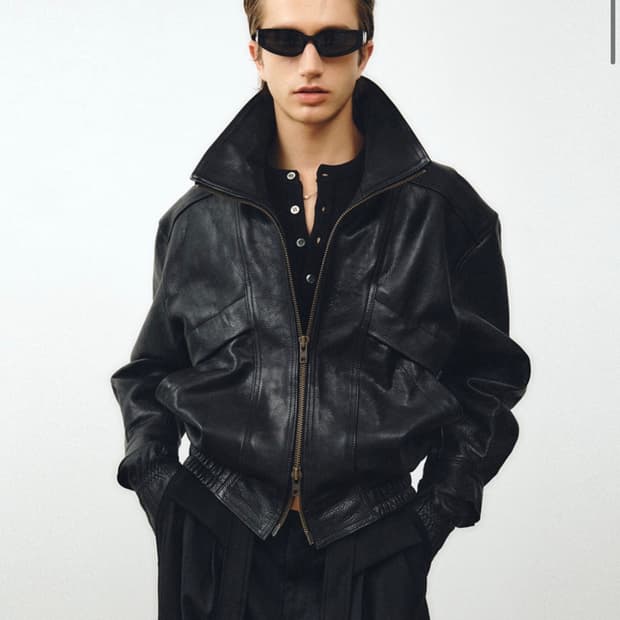 노이어 리얼레더자켓 50사이즈