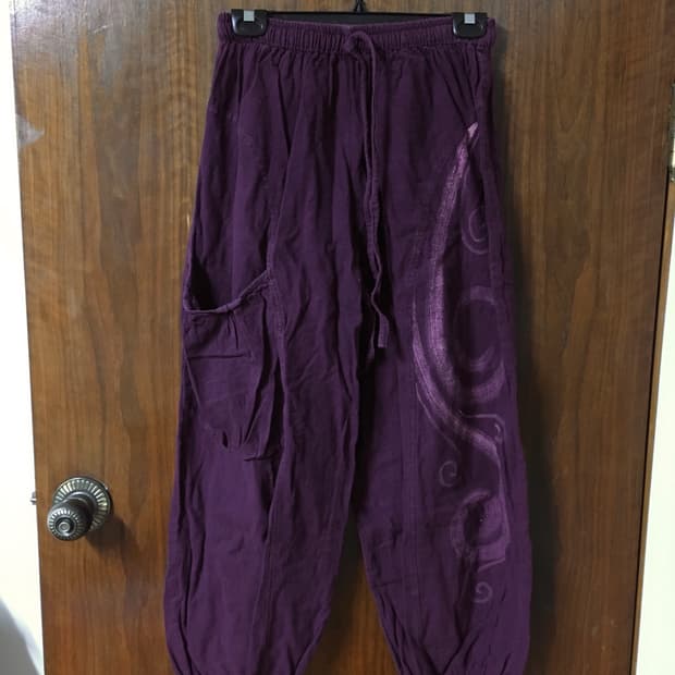 태국 히피 팬츠 요가 팬츠