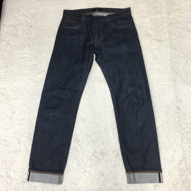 유니클로 JW앤더슨 셀비지 데님팬츠 CC12