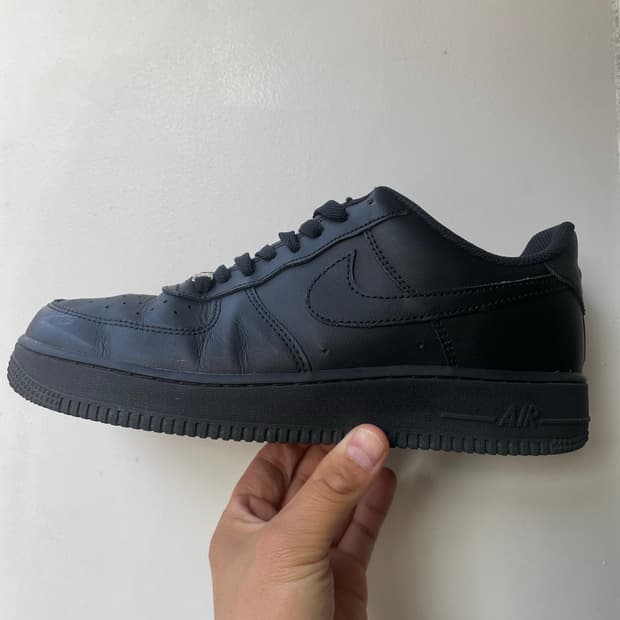 나이키 에어포스1 블랙 270
