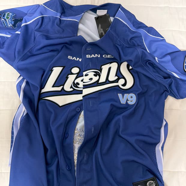 삼성 라이온즈 산산기어 블루