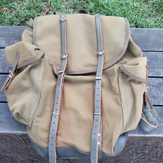 독일군 산악병배낭 리프로 올리브