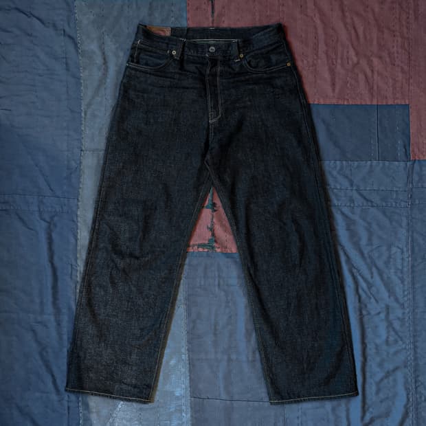 버드노트 Lot.104 ONE POCKET BUCKLE BACK JEAN