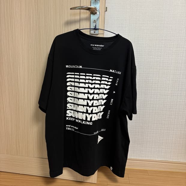 앤드원더 티셔츠 xxl