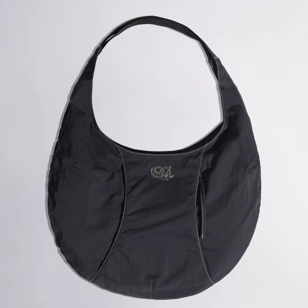 스컬프터 Nylon Moon Bag Charcoal