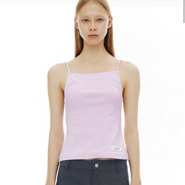 세릭 OPEN BACK STRING SLEEVELESS / PINK