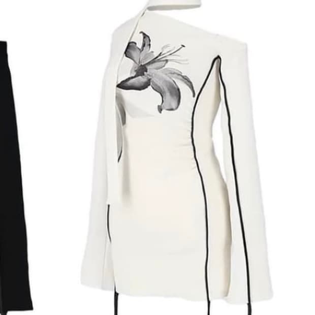 엘프엘프아카이브 릴리 화이트 원피스 