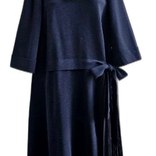 택새 빈폴레이디 니트 원피스 