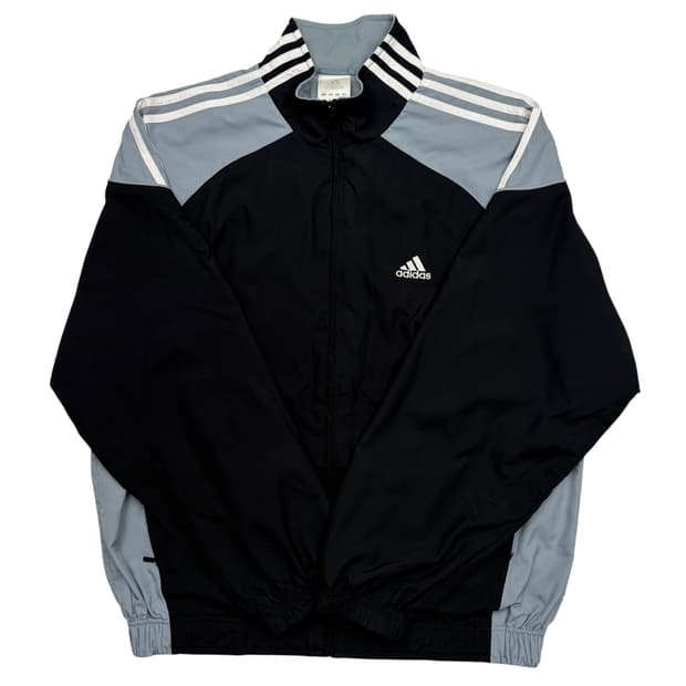 아디다스 올드스쿨 배색 바람막이 L