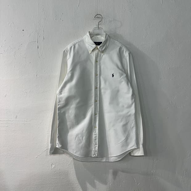 폴로랄프로렌 흰셔츠 남방 95