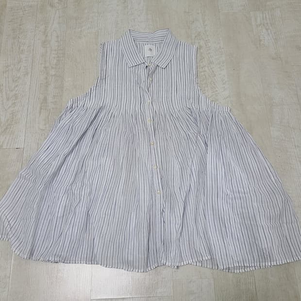 스트라이프 나시 원피스