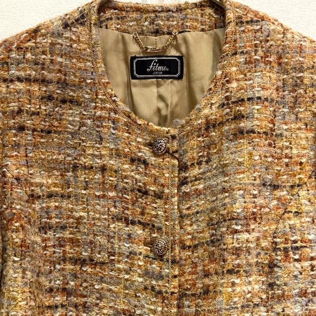 Fitme Junior Brown Tweed Jacket