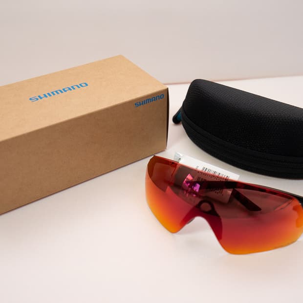 시마노 에어로라이트P 레드/매트 블랙 고성능 퍼포먼스 선글라스
