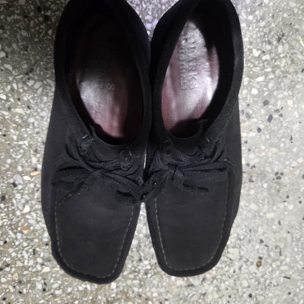 클락스 왈라비 스웨이드 uk7.5