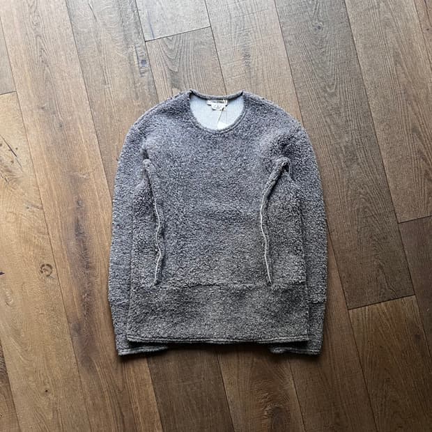 Mixed Fluffy Ruffle Knit