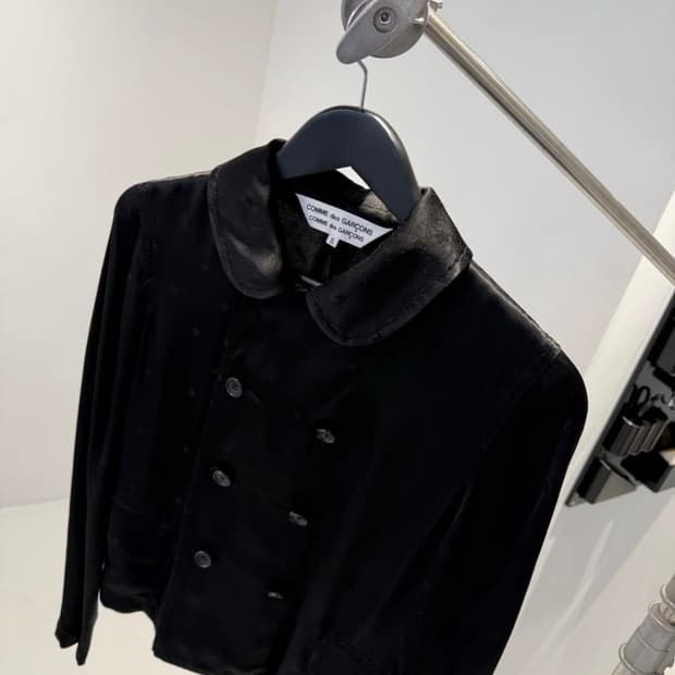 Comme des garçons star double button jk