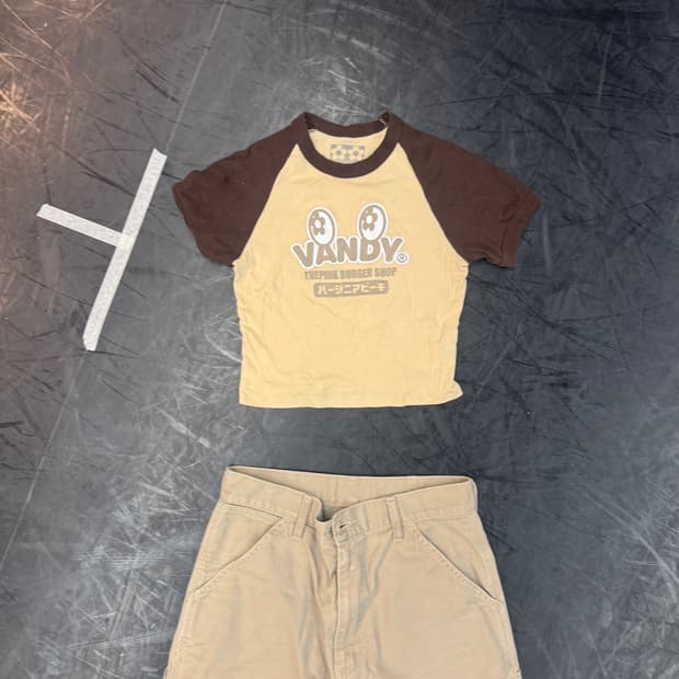 Vandy the pink baby tee