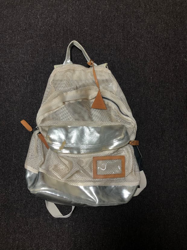 라프시몬스 x 이스트팩 2010 그물백팩