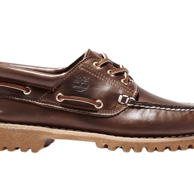 [280] 팀버랜드 3 아이 보트슈즈 브라운