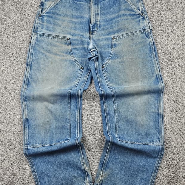 칼하트 데님 더블니 카펜터 워크 팬츠 ( 34X32 ) / 10415