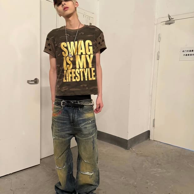 NUMB ASIA SWAG LIFE 반팔 티셔츠