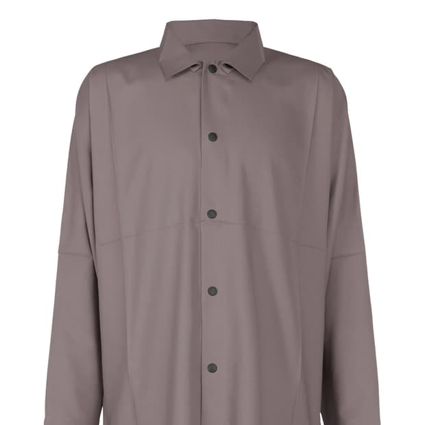 이세이미야케 compact shirt