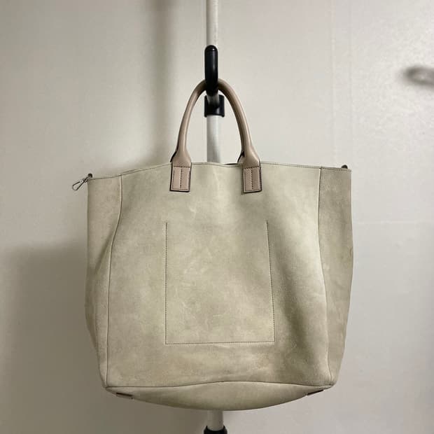 띠어리 스웨이드 토트백 쇼퍼백