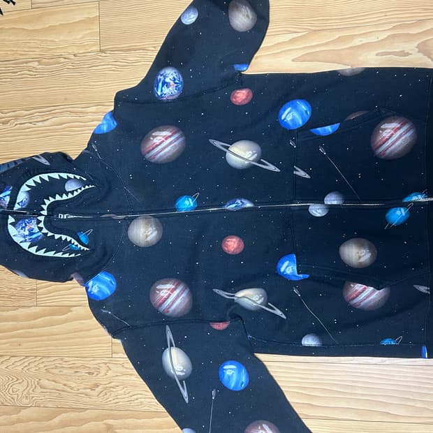 베이프 갤럭시 후드집업 XL