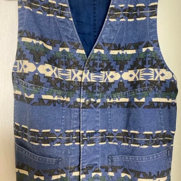 Rrl 더블알엘 자카드 베스트 L