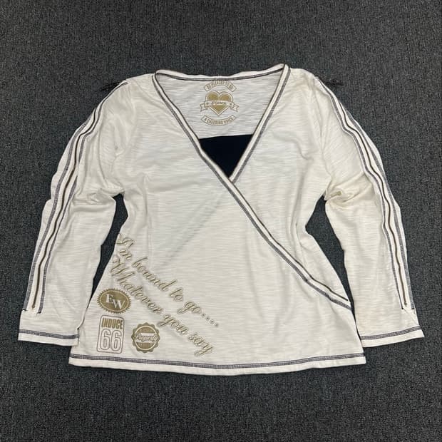 3L)Japanese vintage y2k 펑크 롱슬리브