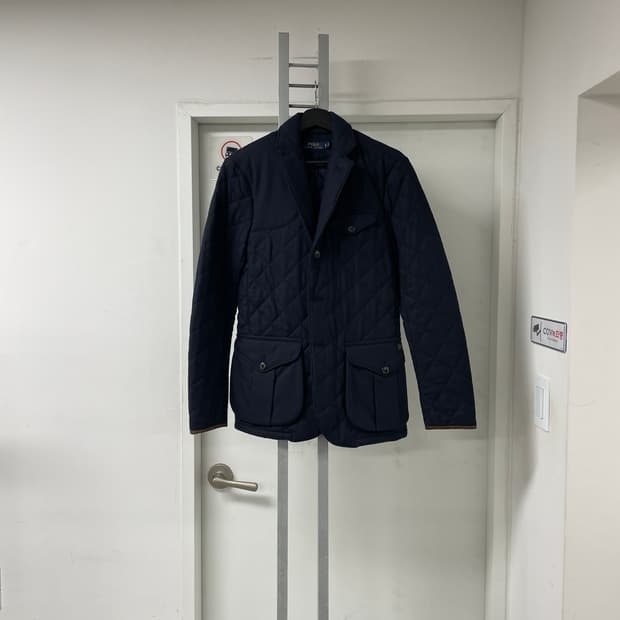 폴로 랄프로렌 퀄팅 블레이저 네이비 S