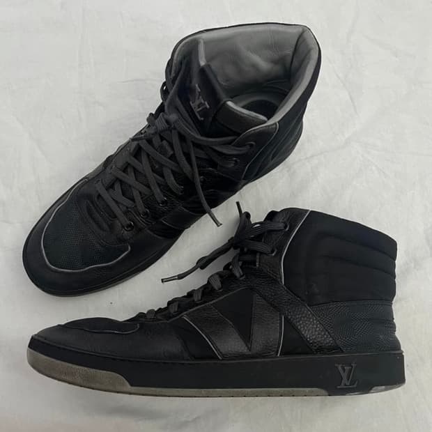 루이비통 LV 트레이너 하이탑 스니커즈