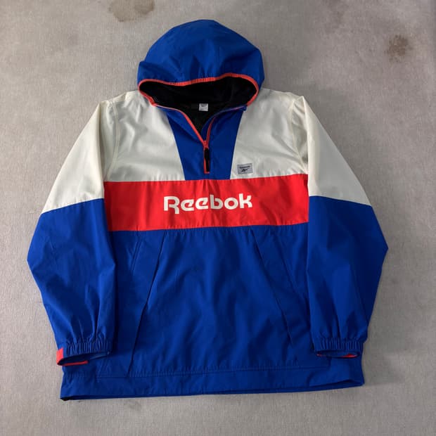 105 리복 신형 배색 아노락 바람막이 자켓