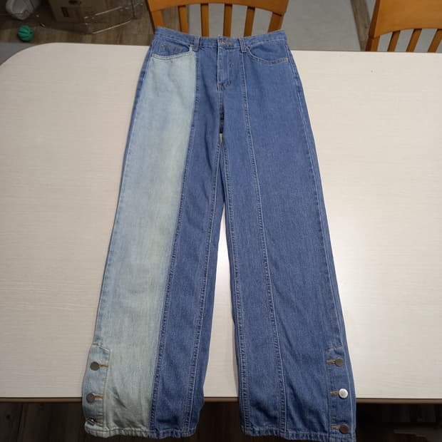 28 MAIN BOOTH Kor  하이웨이스트 세미와이드진 28-884