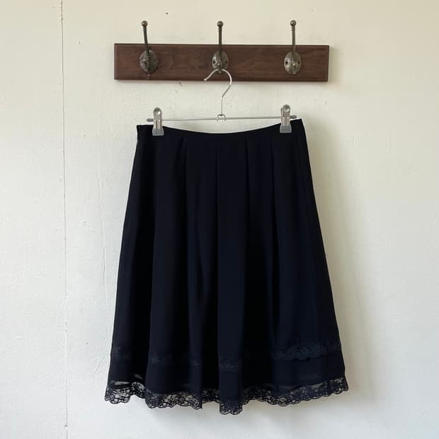 Japan vtg 레이어드 레이스 스커트