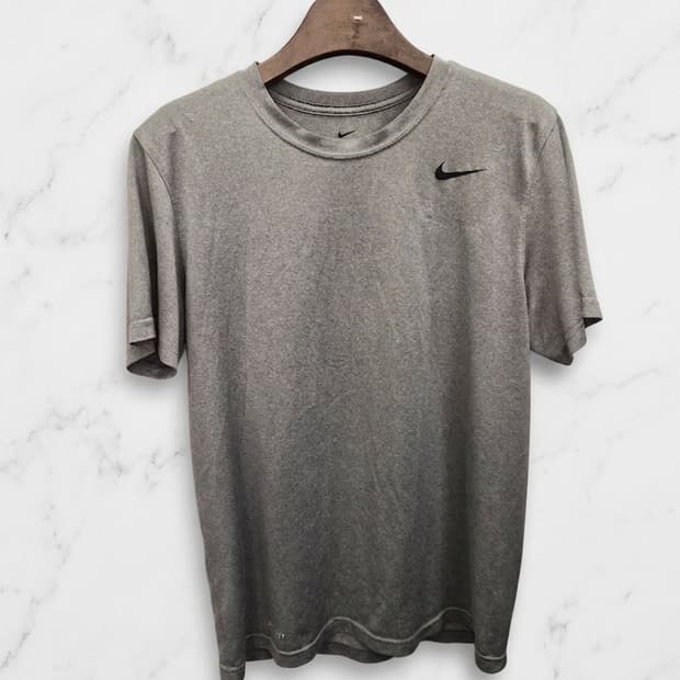 100,L )) NIKE 나이키 드라이핏 반팔티셔츠! 그레이 & 블랙~