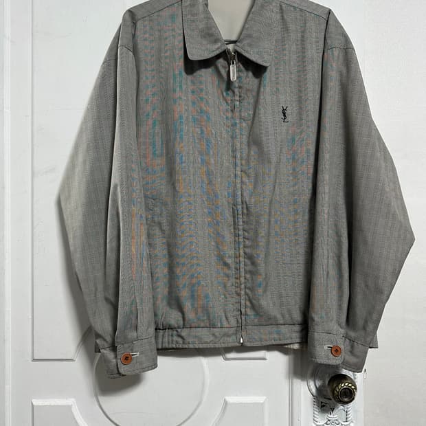 입생로랑 리버시블 블루종