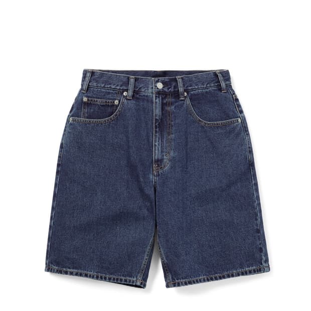 디스이즈네버댓) Washed Denim Short Blue S